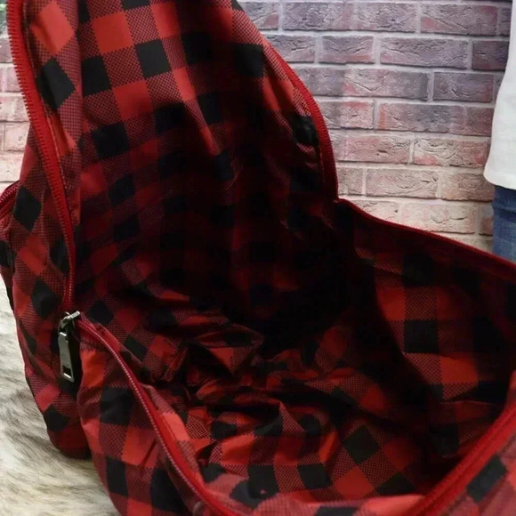 COACH THE WIZARD OF OZ PACKABLE CHECKERED TRAVEL BACKPACK NYLON F39648 - Picture 12 of 15